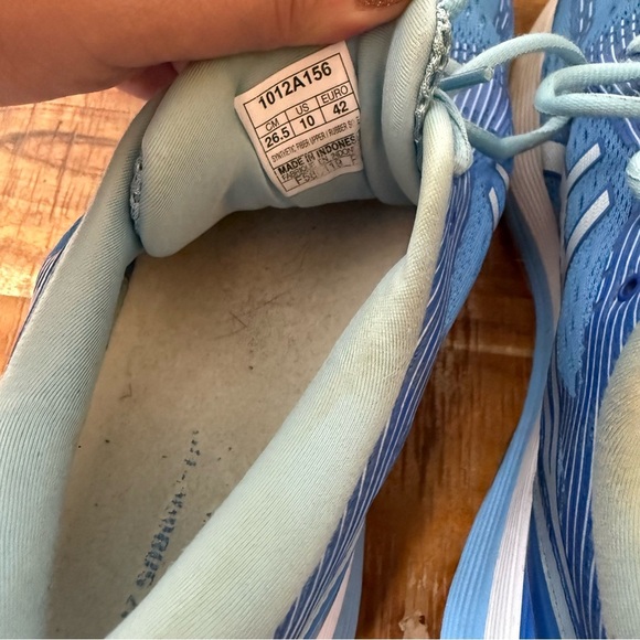 ASICS Women's Blue Running Shoes, Size 10 - Picture 6 of 8